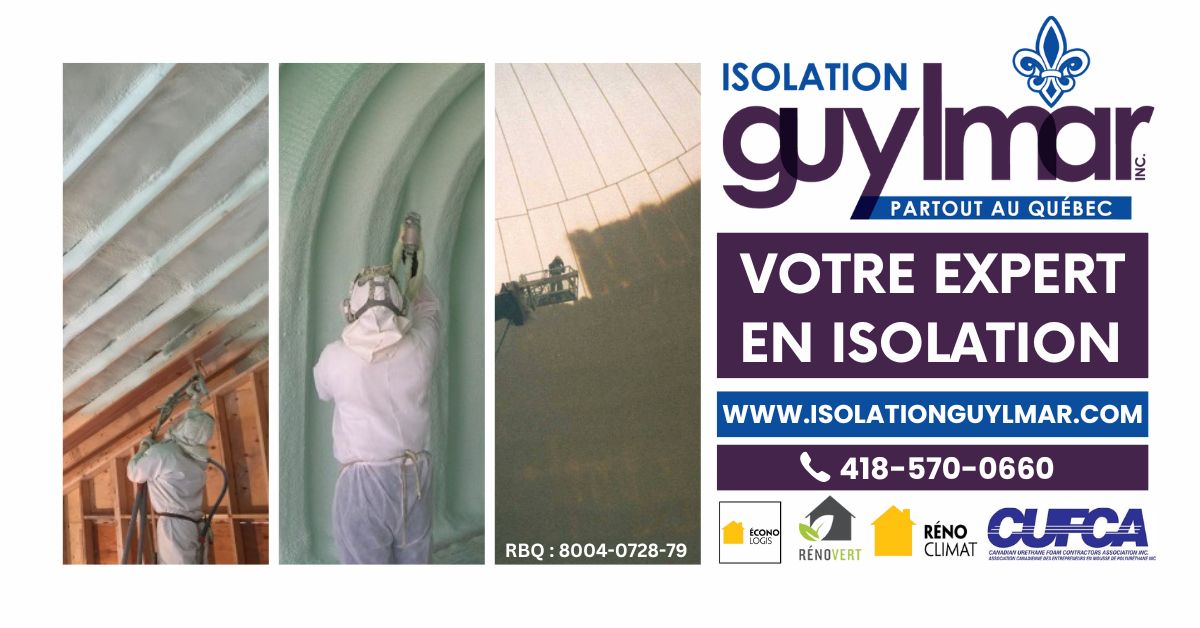 Entrepreneur en Isolation Baie Saint-Paul